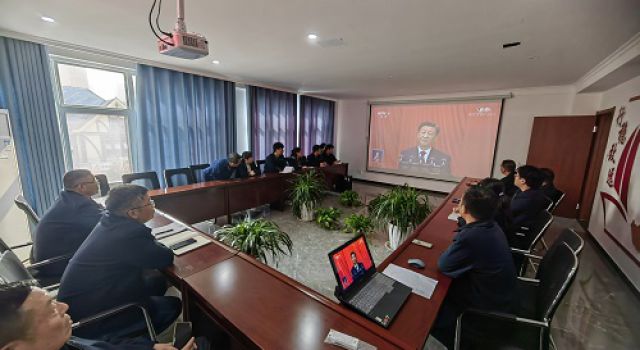 “喜迎二十大、奮進(jìn)新征程”安羅高速第二總監(jiān)辦組織觀看“黨的二十大”會(huì)議直播